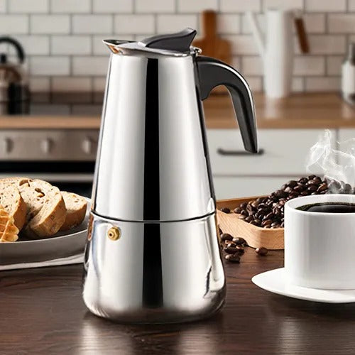 MilanoBrew™ Steel Moka Pot