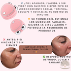 Masajeador facial Microcorritente
