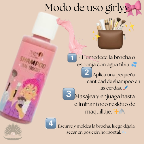 Shampoo para brochas Trendy