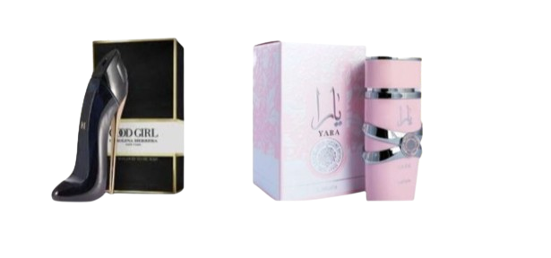 Yara+Good girl + perfumero
